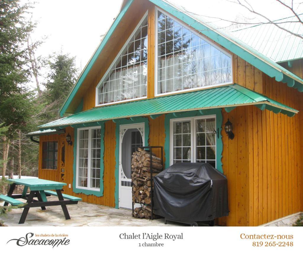 Chalets De La Riviere Sacacomie Villa Saint-Alexis-des-Monts Exterior photo